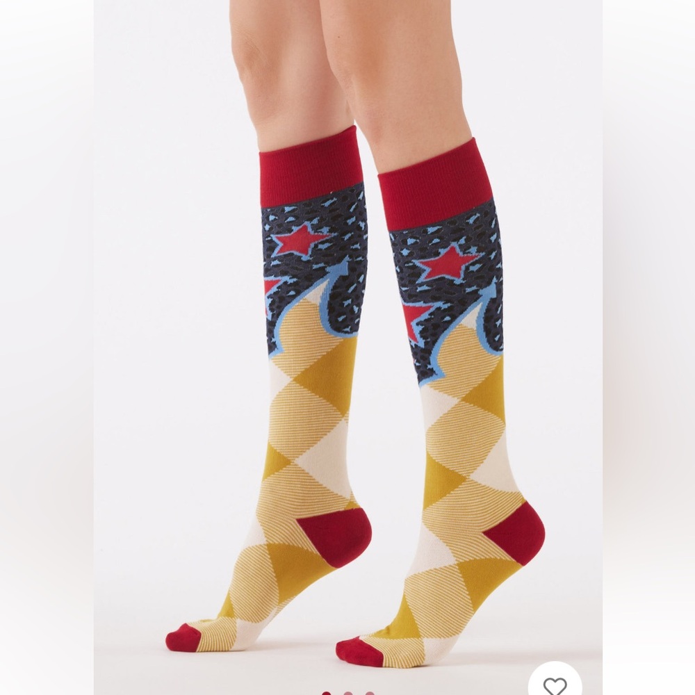 Double D Ranchwear Colorful Patterned Knee-High Socks